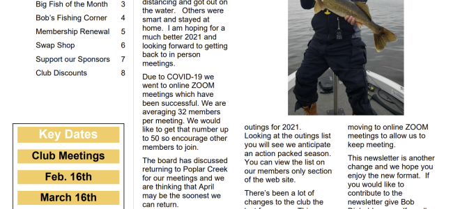 AAFC Newsletter February 2021 Volume 1, Issue 1