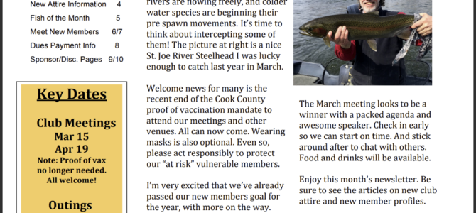 AAFC Newsletter March 2022 Volume 2, Issue 3