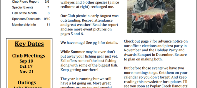 AAFC Newsletter September 2023 Volume 3, Issue 9