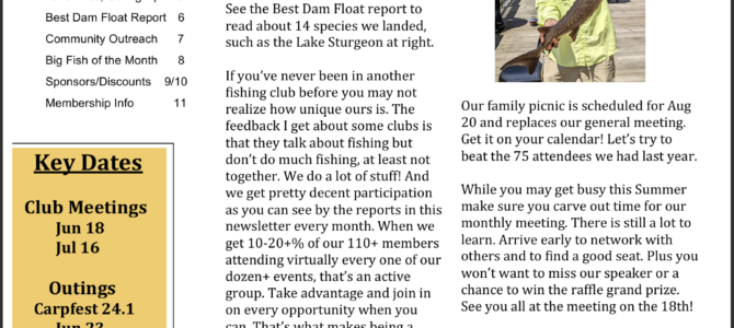 AAFC Newsletter June 2024 Volume 4, Issue 6