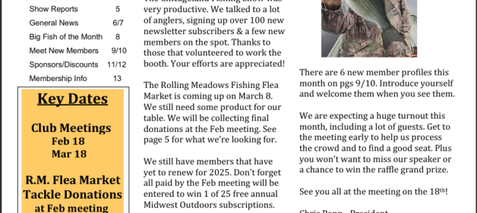 AAFC Newsletter February 2025 Volume 5, Issue 2
